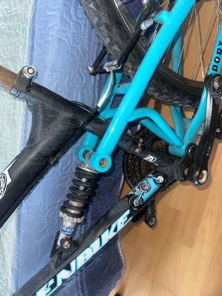 Bicicleta Montaña Doble Suspensión 18 Gears