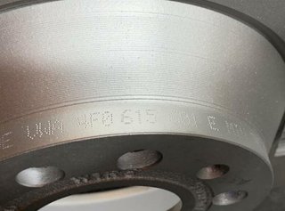 60986 4f0615601e disco freno audi a6 berlina (4f2)
