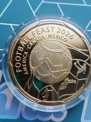 Moneda Mundial Fútbol España 2026