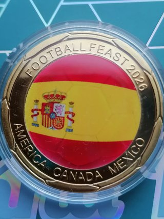 Moneda Mundial Fútbol España 2026