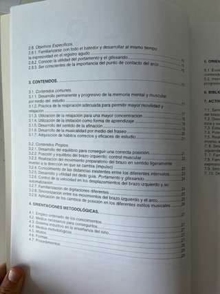 Libro Violín Grado Elemental Música