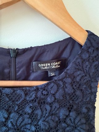 Vestido azul Green Coast Talla XS