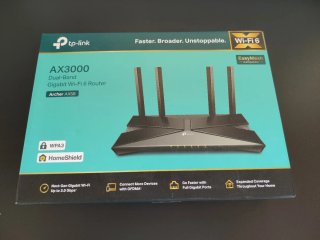 Router Wi-Fi 6 TP-Link AX3000 Doble Banda