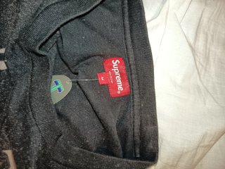 Camiseta Supreme Nueva York Negra