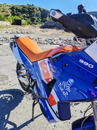 KTM 990 Adventure S Azul/Naranja