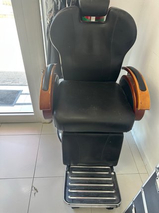 Sillón de barbero vintage