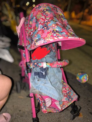 Silla de paseo bebé floral