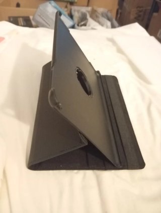 Funda iPad Air 1 y 2 Negra Giratoria 360