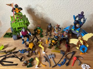 Lote Figuras Tortugas Ninja 90s