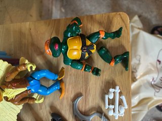 Lote Figuras Tortugas Ninja 90s