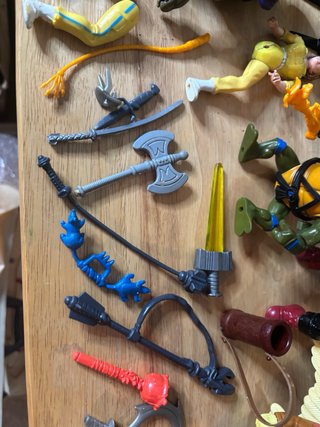 Lote Figuras Tortugas Ninja 90s