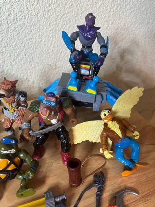 Lote Figuras Tortugas Ninja 90s