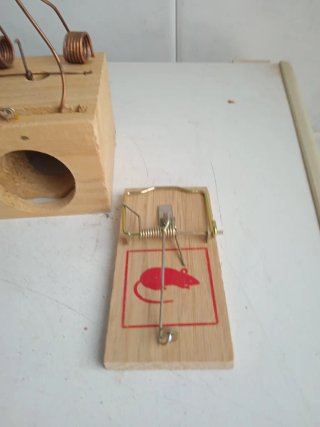 Lote 3 Trampas para Ratones Madera NUEVAS