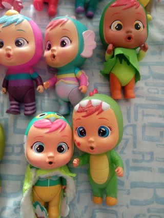 Lote Muñecos Cry Babies Llorones