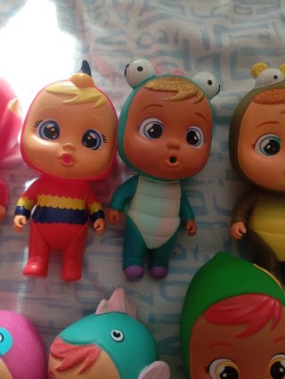 Lote Muñecos Cry Babies Llorones