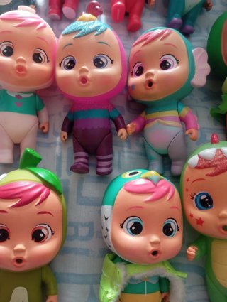 Lote Muñecos Cry Babies Llorones