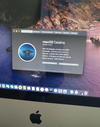 Apple iMac 20 Plata