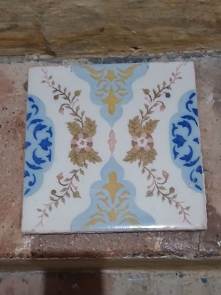 5 Azulejos Antiguos S. XIX