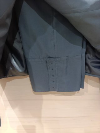 Traje corto romería azul