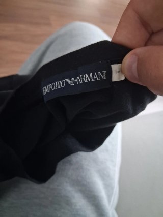 Camiseta Emporio Armani EA7 Negra Talla L