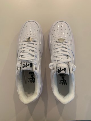 Bambas Bape Bapesta Blancas