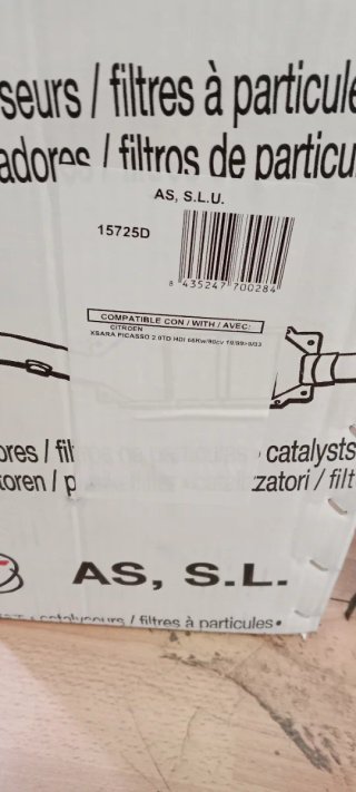 Catalizador Citroen Xsara Picasso 2.0 HDI