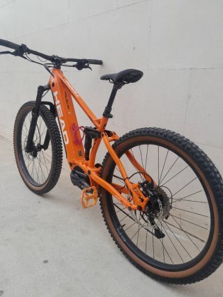 Bicicleta Eléctrica MTB Head Terni Naranja