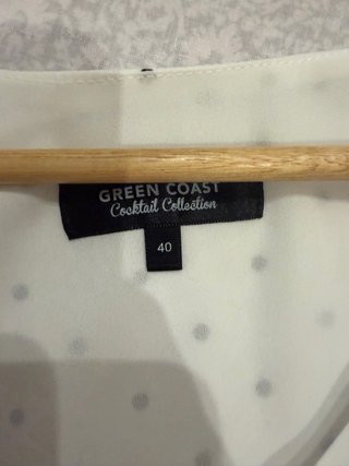 Blusa lunares GREEN COAST Talla 40