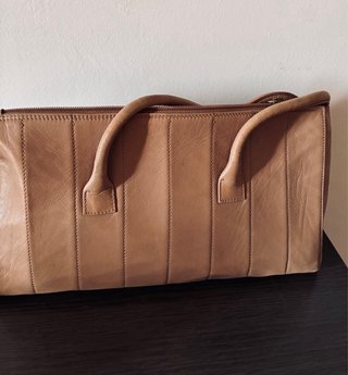 Bolso de hombro piel