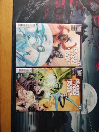 Planet of the Apes vs Fantastic4 #3 y #4
