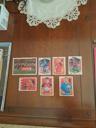 Cromos Mundial Panini Selección Española Carrefour