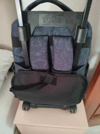 Mochila Totto Azul Estampada