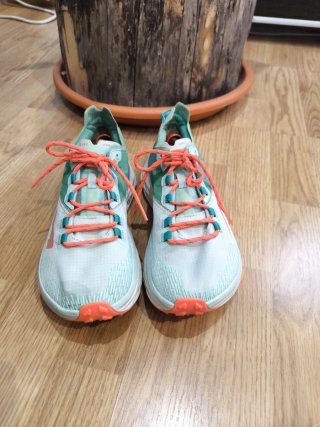 Zapatillas Altra Mont Blanc Verde Naranja
