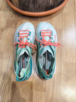 Zapatillas Altra Mont Blanc Verde Naranja