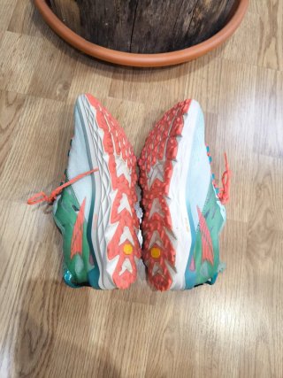 Zapatillas Altra Mont Blanc Verde Naranja