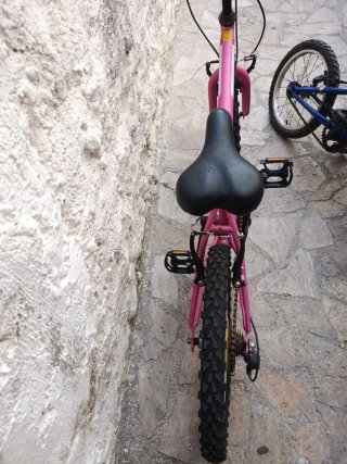 Bicicleta infantil rosa