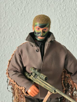 Muñeco Sniper 1/6 Camuflaje