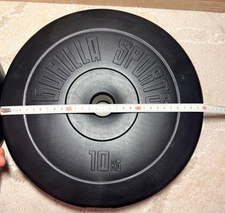 Discos de Pesas Gorilla Sports 10kg y 5 kg