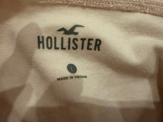 Top encaje Hollister rosa