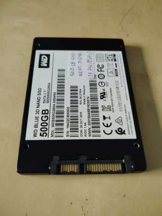 DISCO SSD WD 500GB SATA 3D NAND