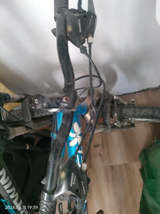 Bicicleta Orbea Azul y Plata