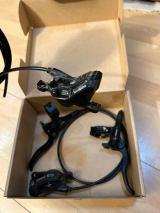 Frenos Shimano 4 pistones M4120