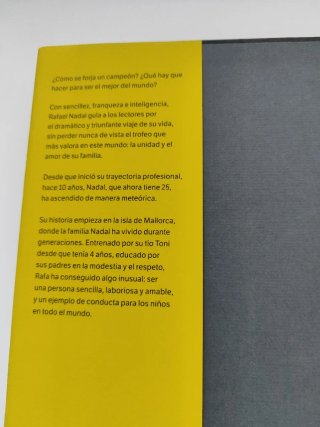 Rafa mi historia - Edición Banesto firmado