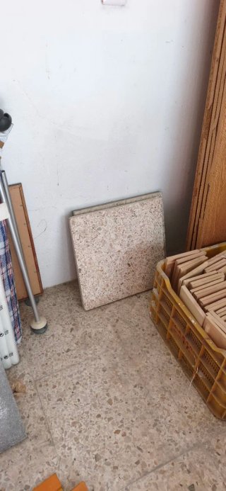 Suelo de terrazo para regalo.