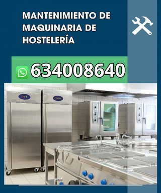 Mantenimiento de maquinaria de hostelerí r54639186