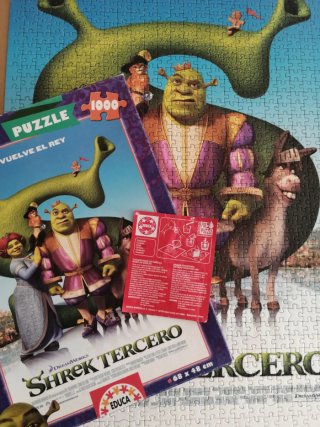 PUZZLE SHREK 3º, 1000 PIEZAS