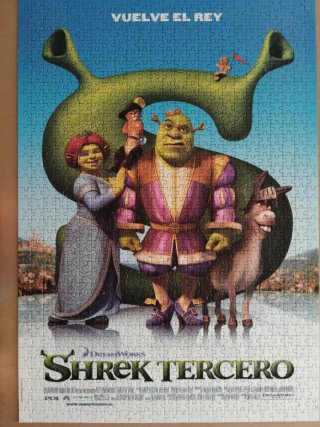 PUZZLE SHREK 3º, 1000 PIEZAS