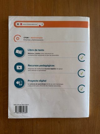 Empresa y administración, CFGM Administración