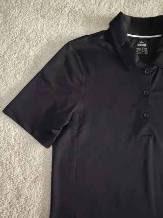 Polo CRIVIT nero tennis taglia S