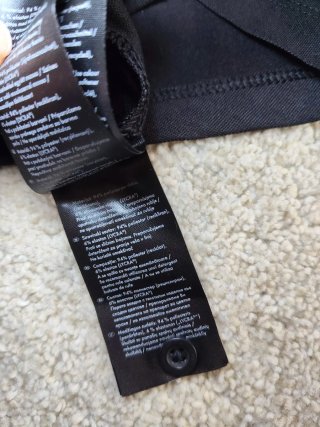 Polo CRIVIT nero tennis taglia S